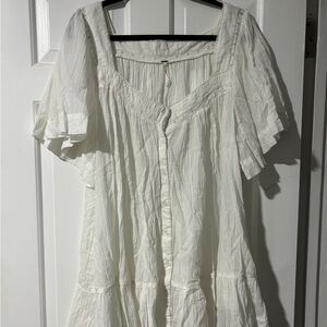 Free People White Dress